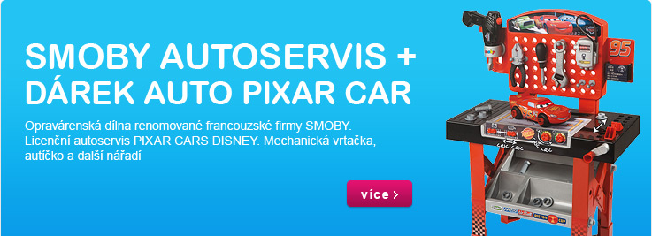 Opravárenská dílna renomované francouzské firmy SMOBY